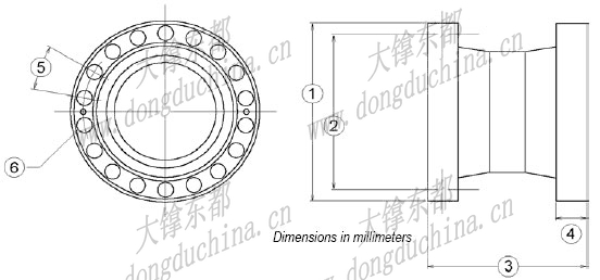 Interface 2300 Load Cell Dimensions 2